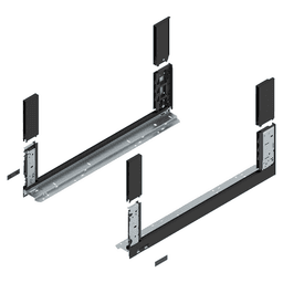 23-5/8" Legrabox Drawer System C Height 6-31/32", Carbon Black Matte Main - Image