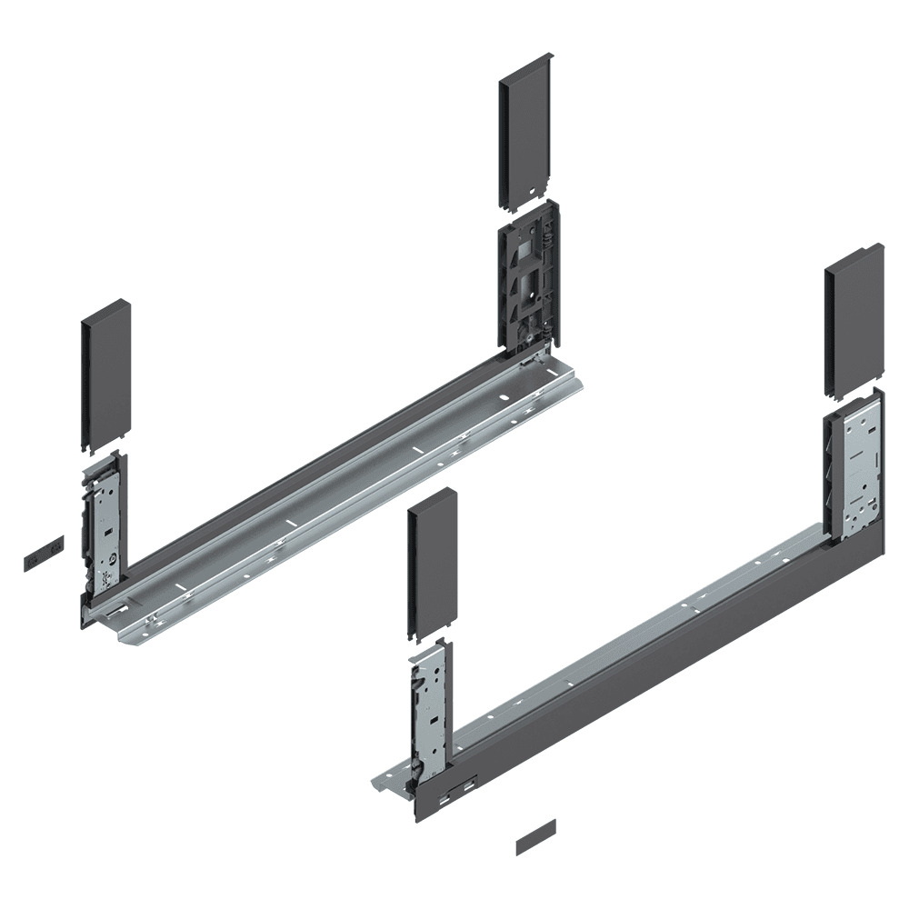 23-5/8" Legrabox Drawer System C Height 6-31/32", Orion Gray Matte Main - Image