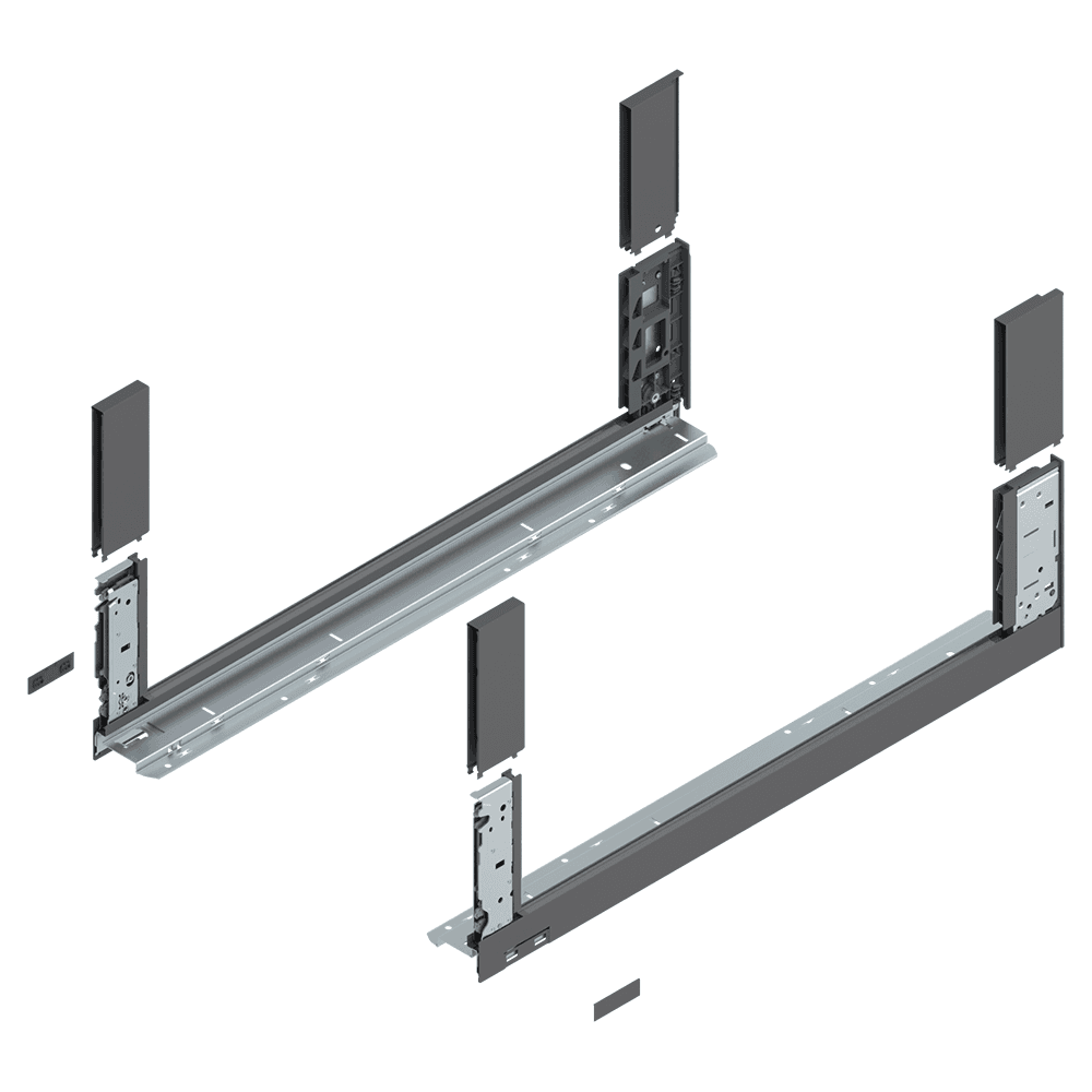 25-19/32" Legrabox Drawer System C Height 6-31/32", Orion Gray Matte Main - Image