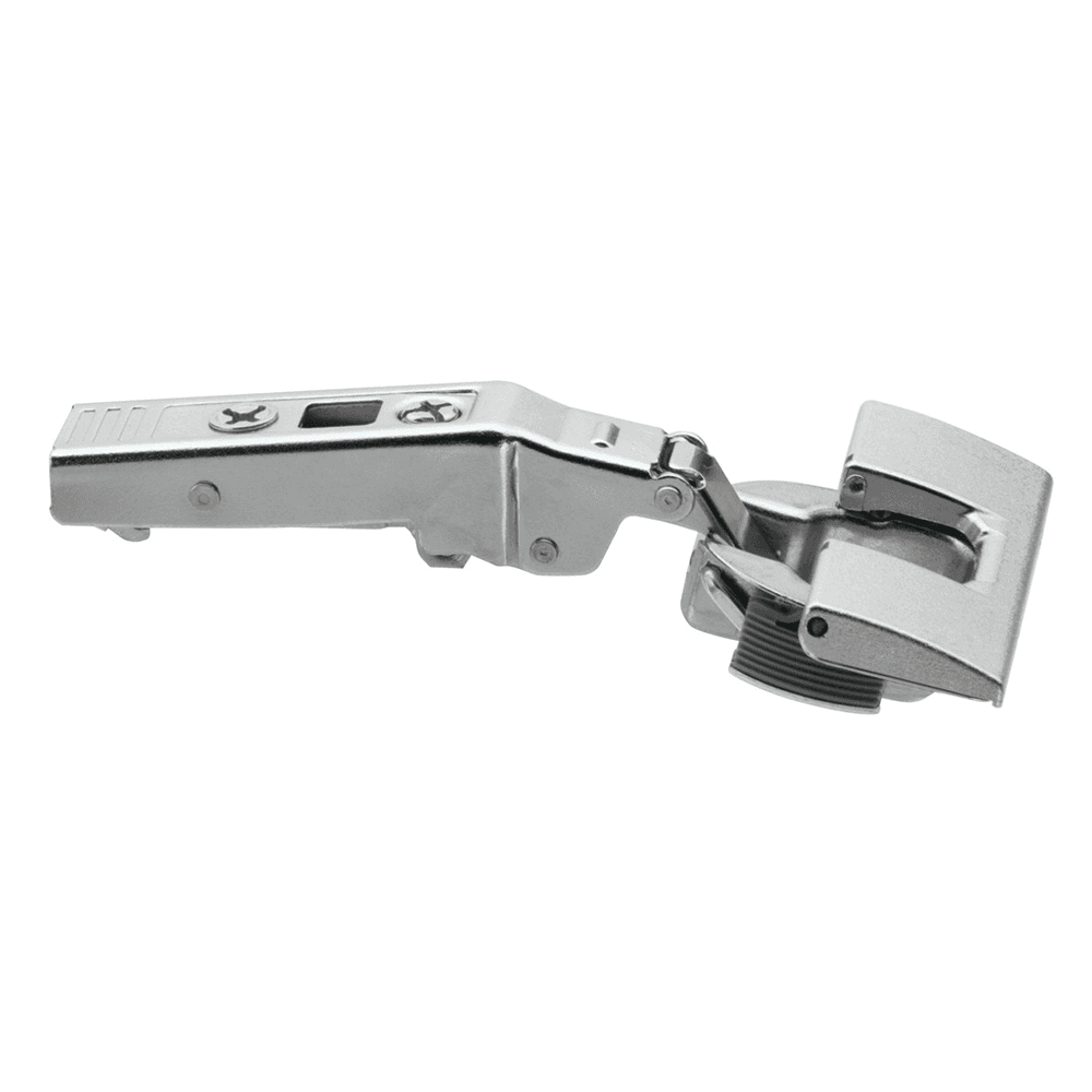 Clip Top +45&#730; Angled 110&#730; Opening Hinge, 45mm Boring Pattern, Self-Closing, Overlay, Nickel-Plated, Inserta - Alt Image 1