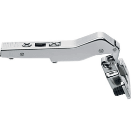 Clip Top +45&#730; II Angled 110&#730; Opening Hinge, 45mm Boring Pattern, Self-Closing, Full Overlay, Nickel-Plated, Dowelled - Alt Image 1
