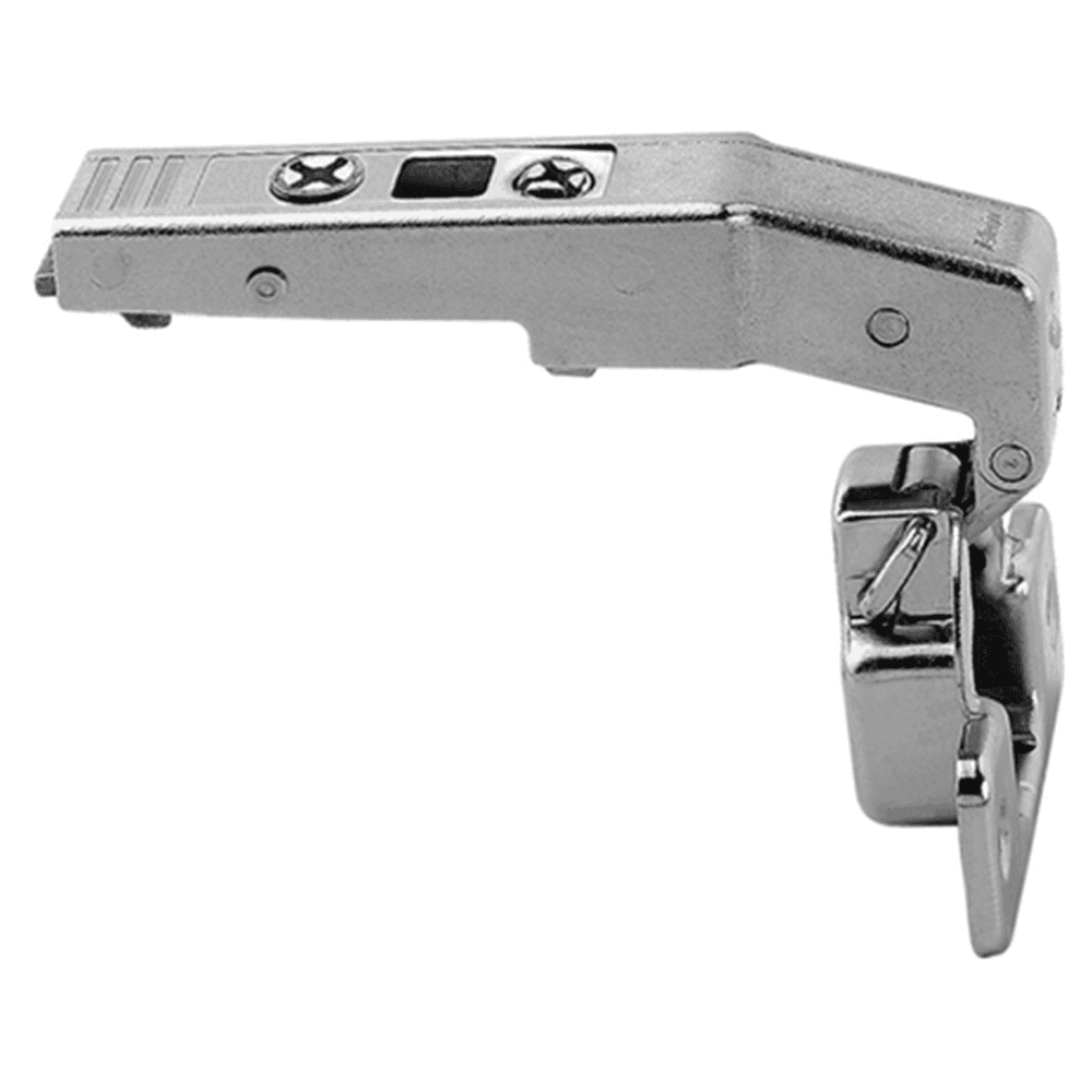 Clip Top Blind Corner 95&#730; Opening Hinge, 45mm Bore Pattern, Self-Closing, Inset, Screw-On - Main Image
