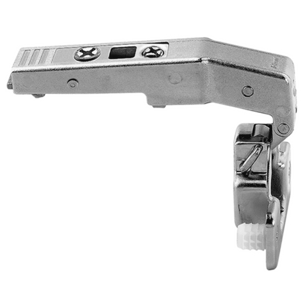 Clip Top Blind Corner 95&#730; Opening Hinge, 45mm Bore Pattern, Self-Closing, Inset, Dowelled - Main Image
