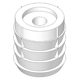 10mm x 12mm Expansion Slide Dowel for Metabox, Natural - Alt Image 1