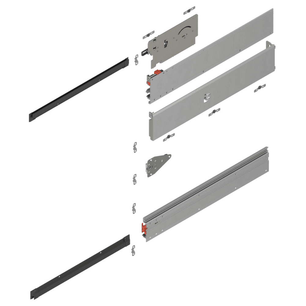 REVEGO uno Left Hand Pocket Profile Set with TIP-ON, Natural, 643mm Main - Image