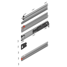 Revego Duo Right Pocket Profile Set, 643mm, Natural Main - Image