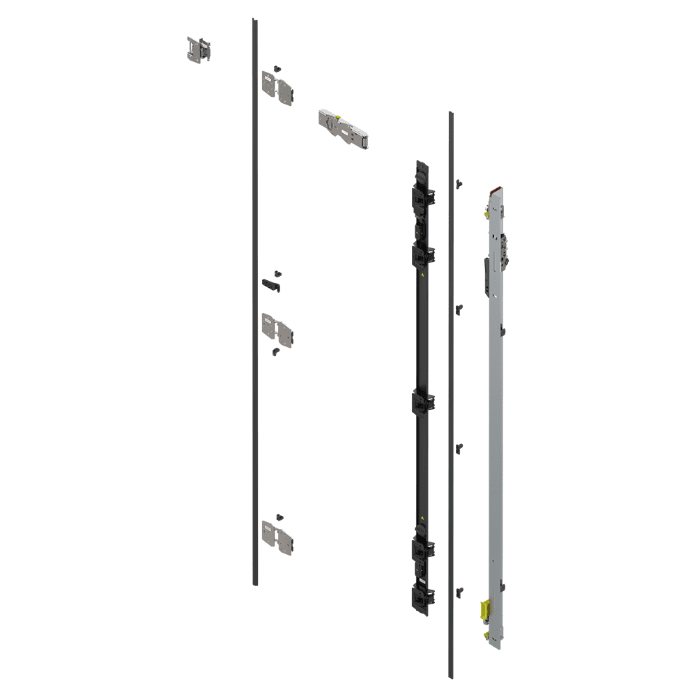 Revego Duo Hinge Bracket Set for Pocket Height 1957 - 2106mm, Right, Zinc-Coated Main - Image