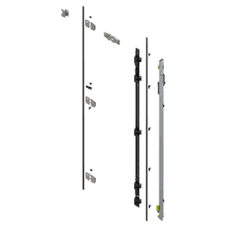 Revego Duo Hinge Bracket Set for Pocket Height 2107 - 2256mm, Right, Zinc-Coated Main - Image
