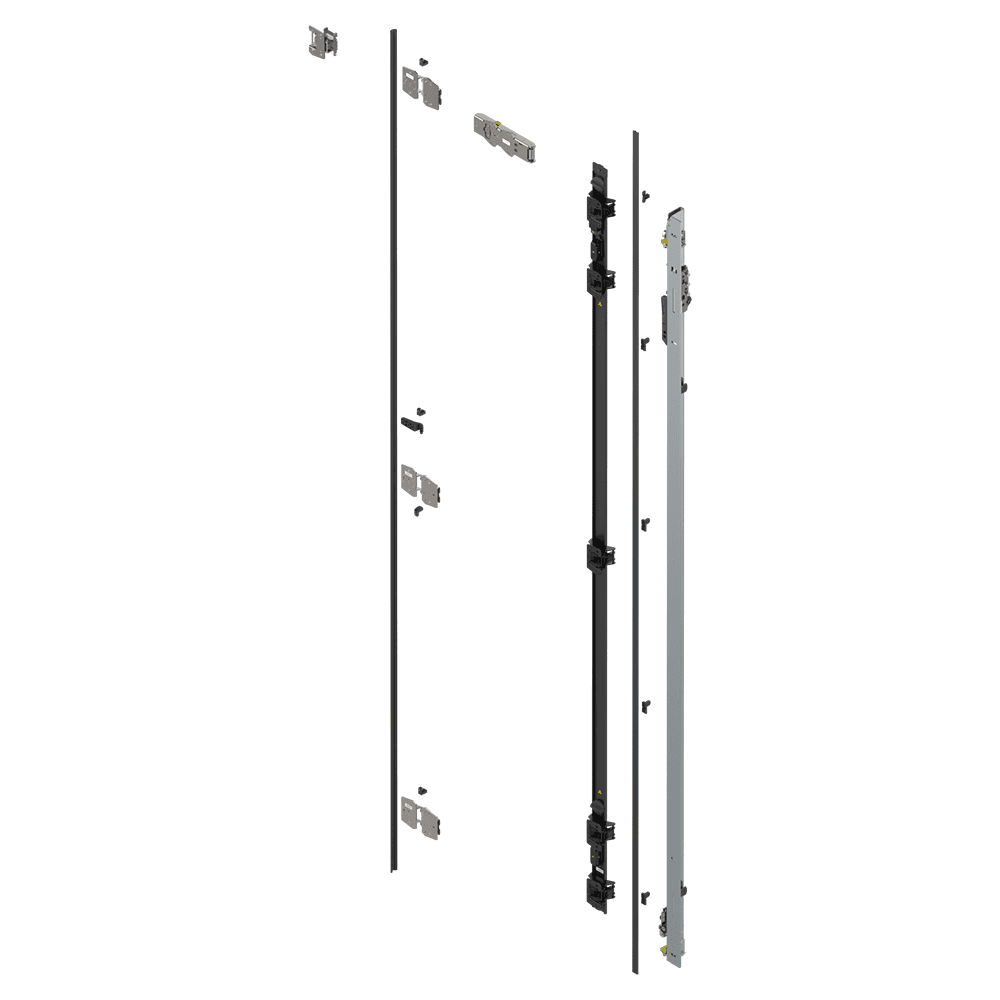 Revego Duo Hinge Bracket Set for Pocket Height 2557 - 2706mm, Right, Zinc-Coated Main - Image