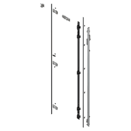 Revego Duo Hinge Bracket Set for Pocket Height 2557 - 2706mm, Right, Zinc-Coated Main - Image