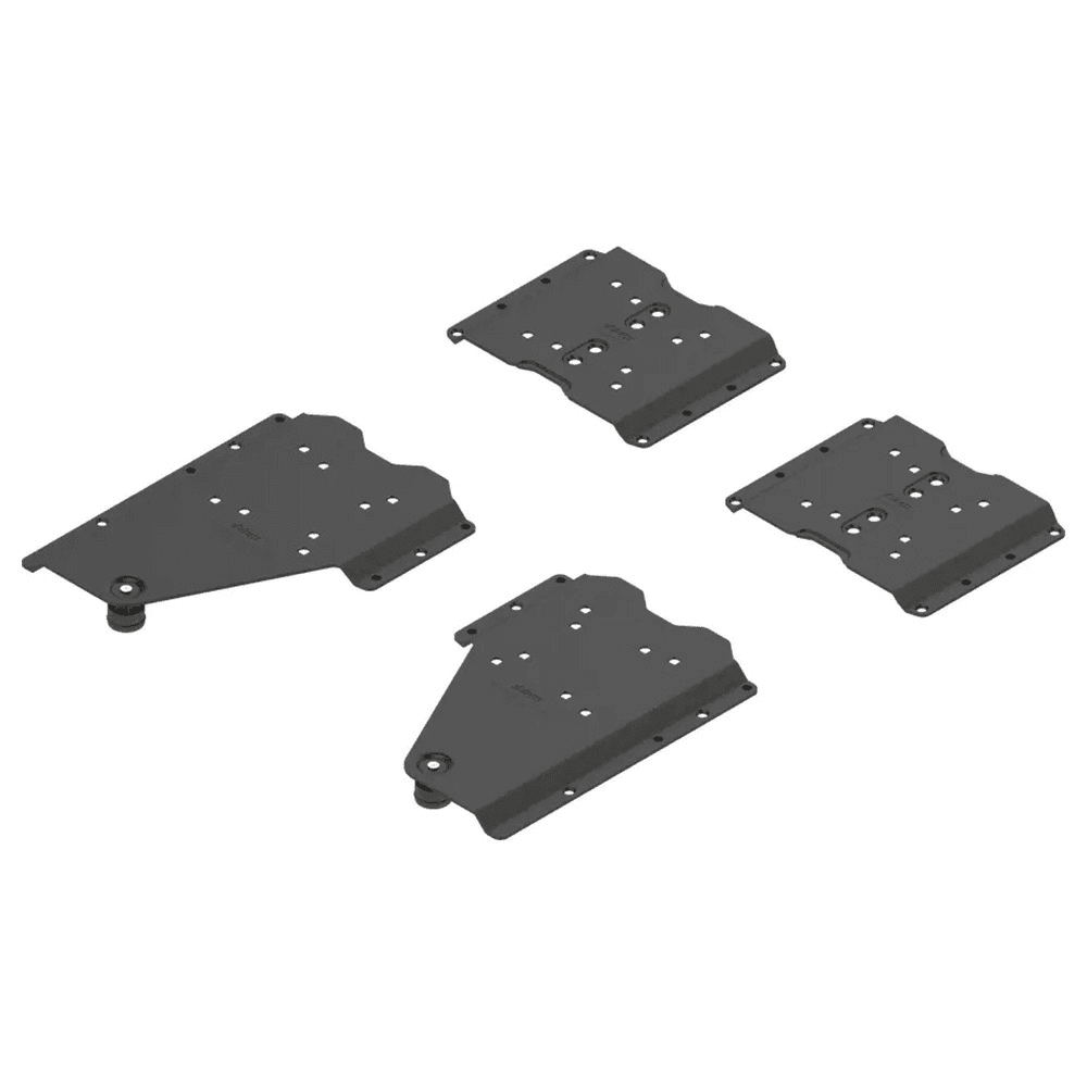 REVEGO duo Pocket Connector Set with Toe Kick, Black, 18mm - 19mm Thickness Main - Image