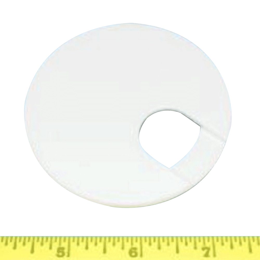 Bainbridge Manufacturing Inc 2-1/2" Cord Grommet, White - Product Image