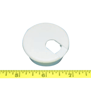1-1/2" Cord Grommet in White by Bainbridge Manufacturing Inc - Durable and Easy to Install