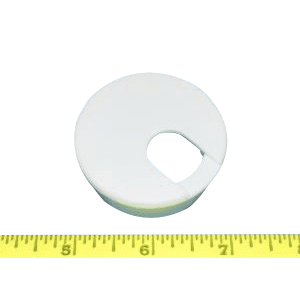 Bainbridge Manufacturing Inc 1-3/4" Cord Grommet in White - Image 1