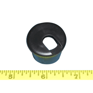 1" black cord grommet by Bainbridge Manufacturing Inc - durable and stylish