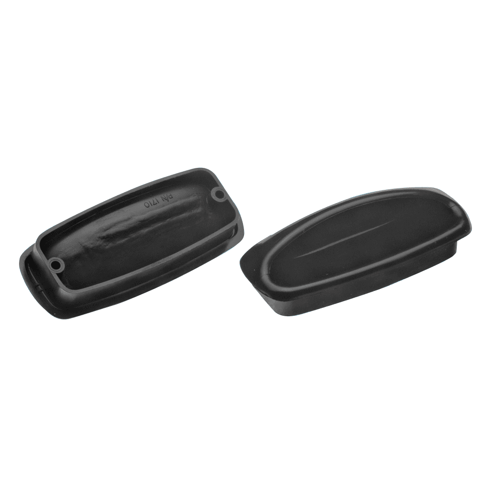 Bainbridge Manufacturing Inc - 2-55/64" Plastic Flush Pull in Brown - Installation