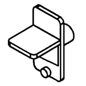 High Performance Double Ribbed Shelf Support for Durability - Bainbridge Manufacturing Inc