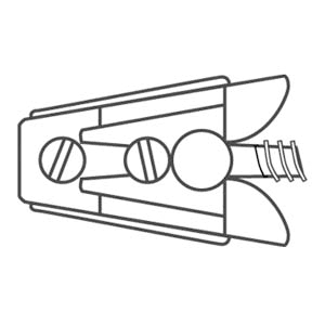 BA21 Flexicatch Tension Catch, White - Alt Image 1