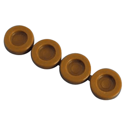 Bainbridge Manufacturing 5/8" Tan Glide Strip, 1000/Box