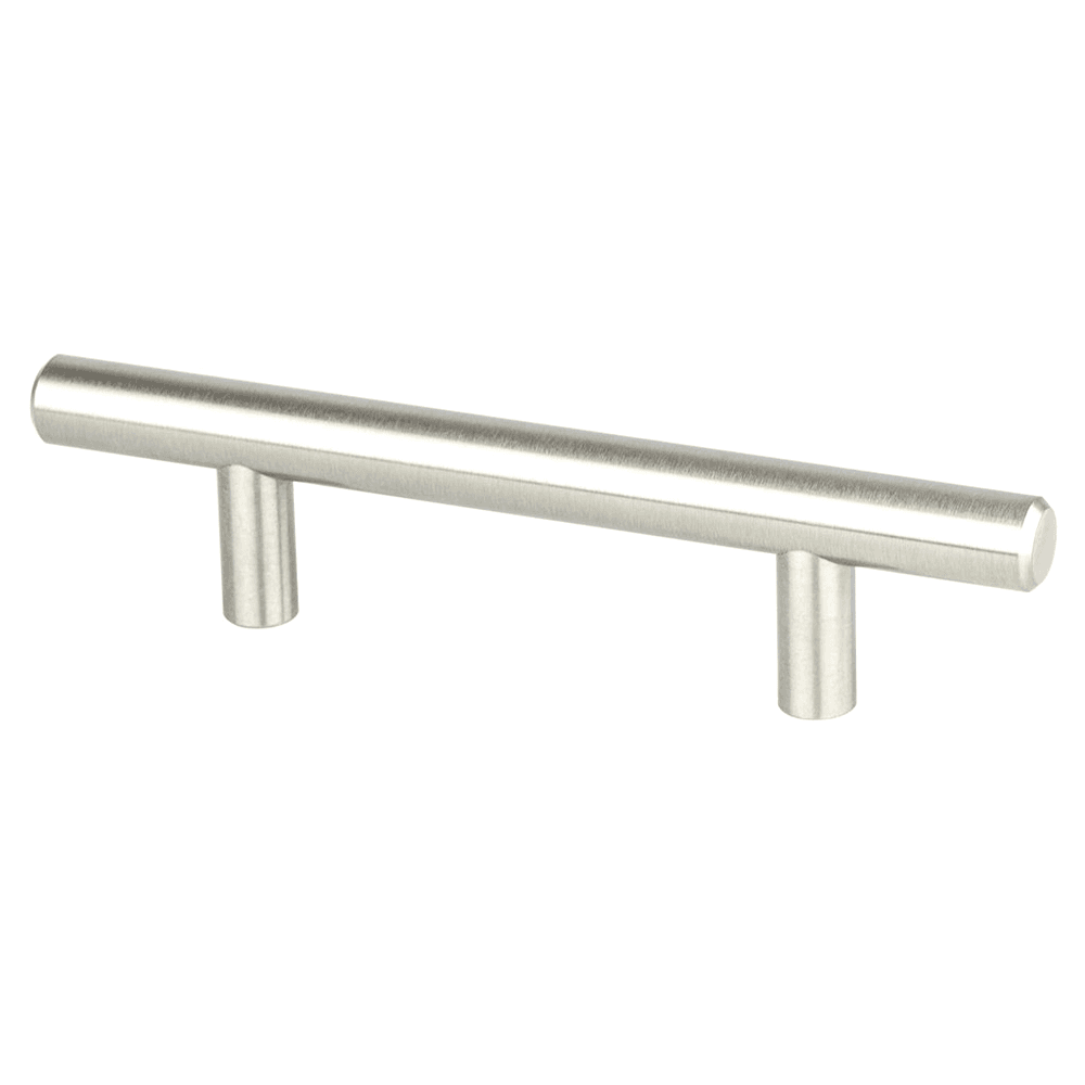 Modern Black Berenson Hardware Cabinet Handle with 3" Length