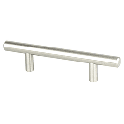 Modern Black Berenson Hardware Cabinet Handle with 3" Length