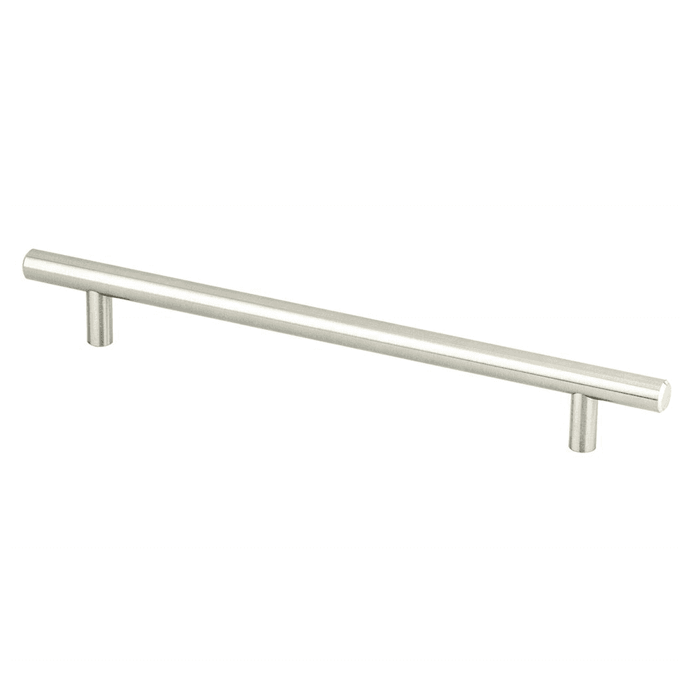Berenson Hardware 7-9/16" Tempo T-Bar Pull in Brushed Nickel for Cabinets and Drawers