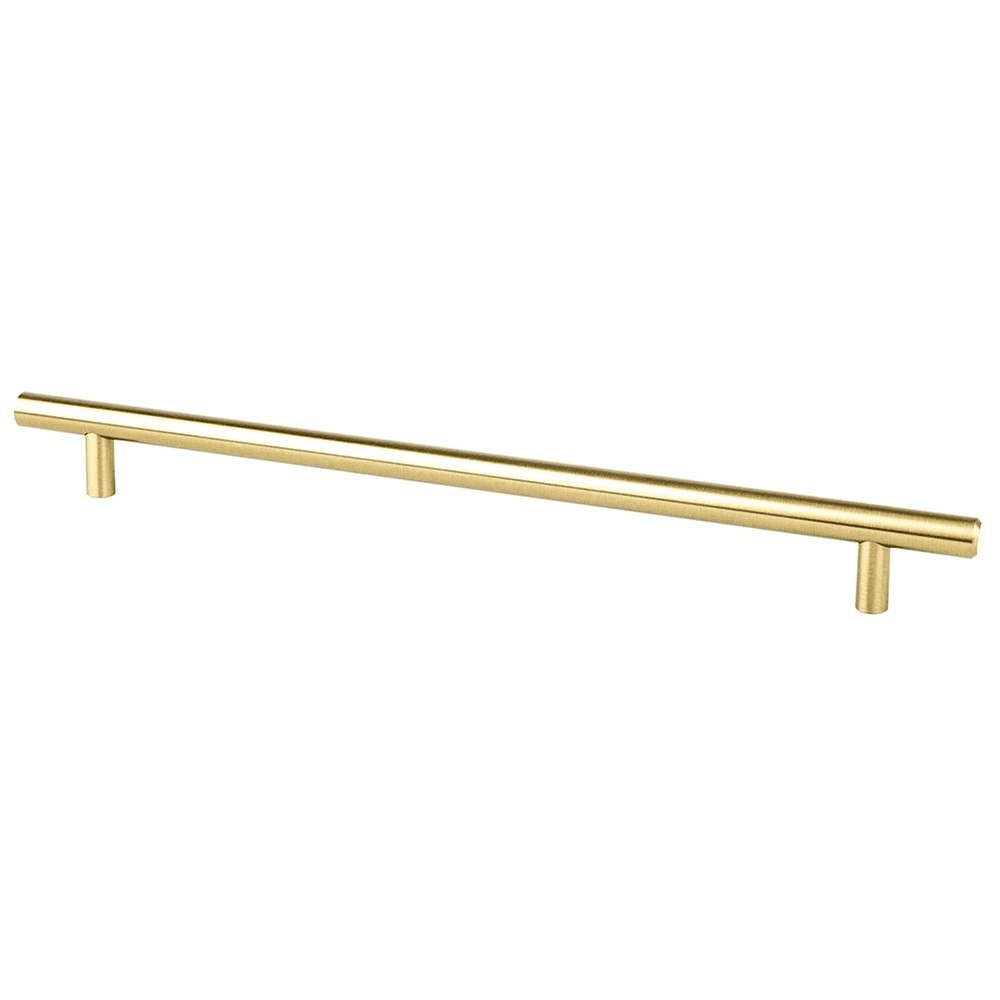 10-1/16" Tempo T-Bar Pull in Brushed Gold Finish by Berenson Hardware