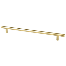 10-1/16" Tempo T-Bar Pull in Brushed Gold Finish by Berenson Hardware