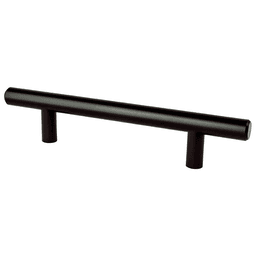Berenson Hardware Tempo T-Bar Pull, Black - 3-25/32" Size