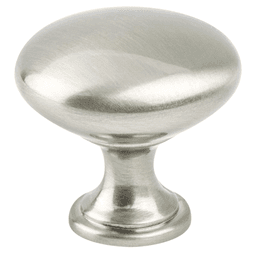 Berenson Hardware 29mm Advantage Plus-1 Round Knob in Brushed Nickel finish