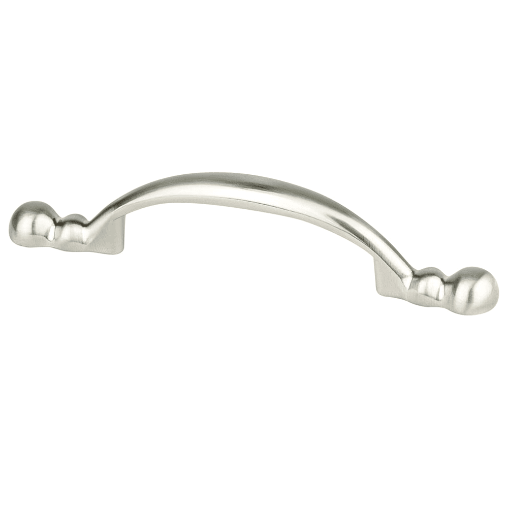 Brushed Nickel 3" Advantage-4 General Pull from Berenson Hardware's Traditional Advantage Four Collection