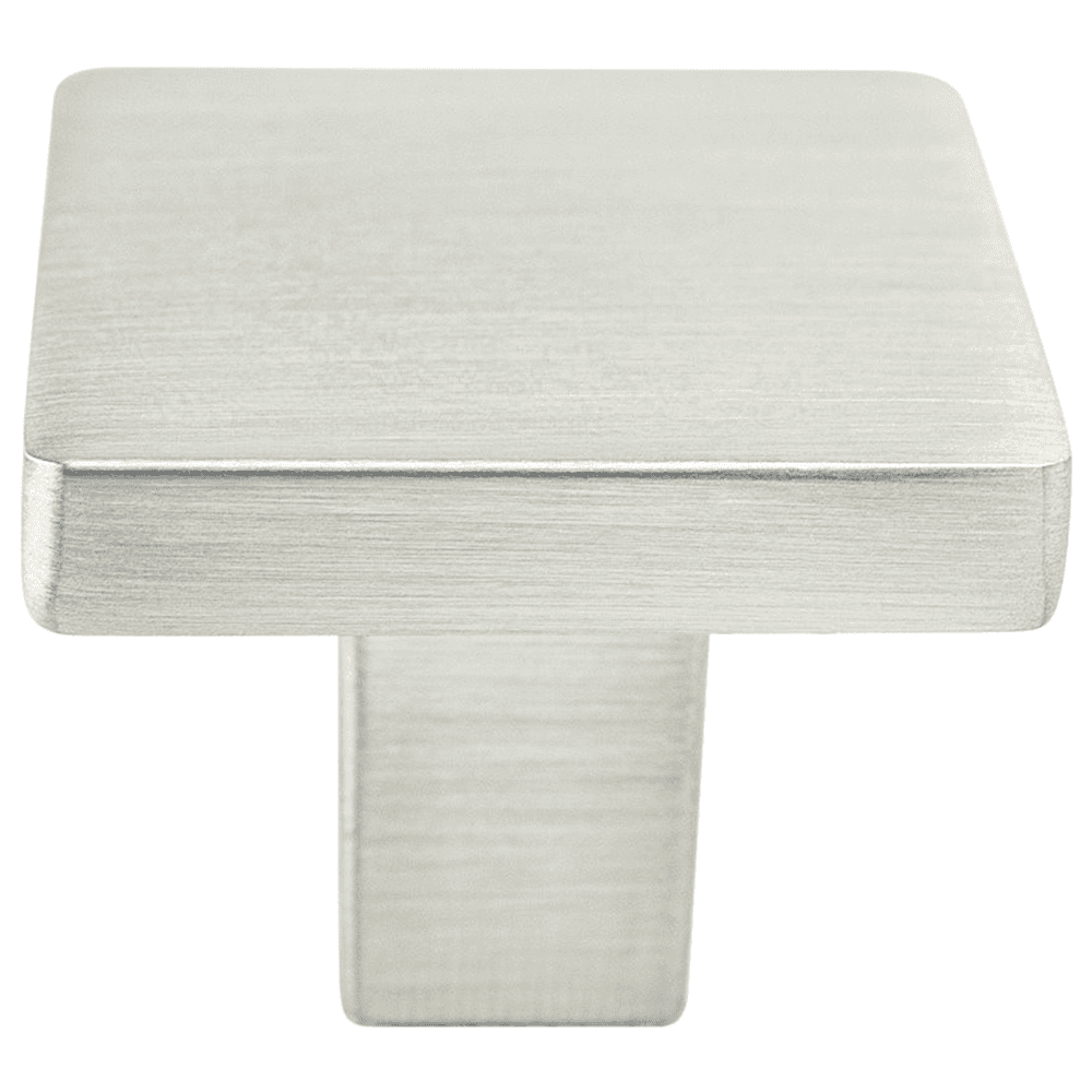 Contemporary Advantage One Collection Brushed Nickel Knob