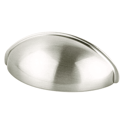 Berenson Hardware 2-1/2" Advantage Plus-3 Cup Pull, Brushed Nickel - Image 1