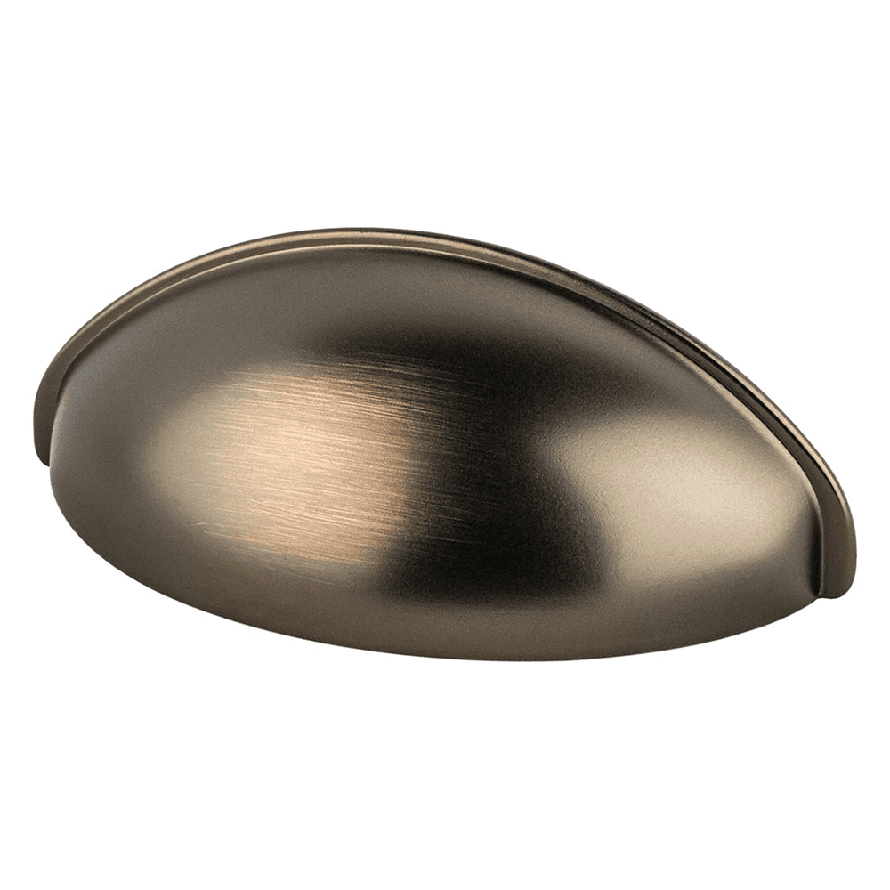 Berenson Hardware 2-1/2" Advantage Plus-3 Cup Pull - Oiled Bronze Finish