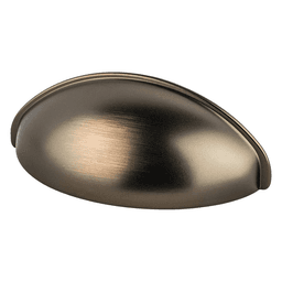 Berenson Hardware 2-1/2" Advantage Plus-3 Cup Pull - Oiled Bronze Finish