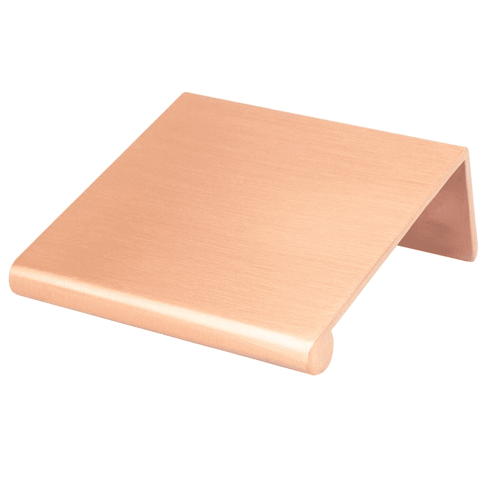 Berenson Hardware 1-1/4" Bravo Finger Pull in Brushed Copper