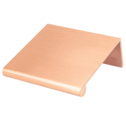 Berenson Hardware 1-1/4" Bravo Finger Pull in Brushed Copper