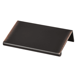 2-3/16" Bravo Finger Pull in Verona Bronze - Side View - Berenson Hardware