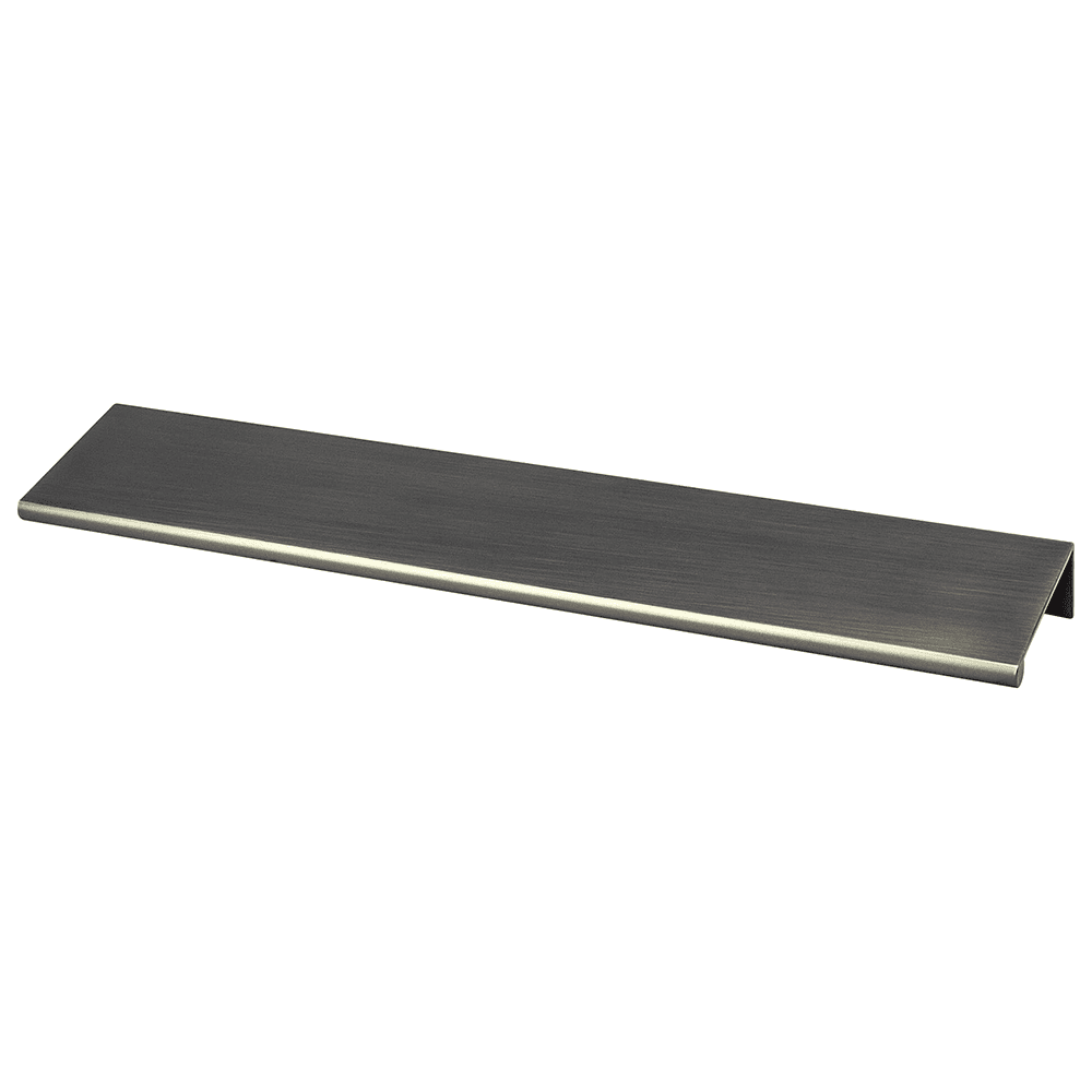 Contemporary finger pull hardware for modern spaces.