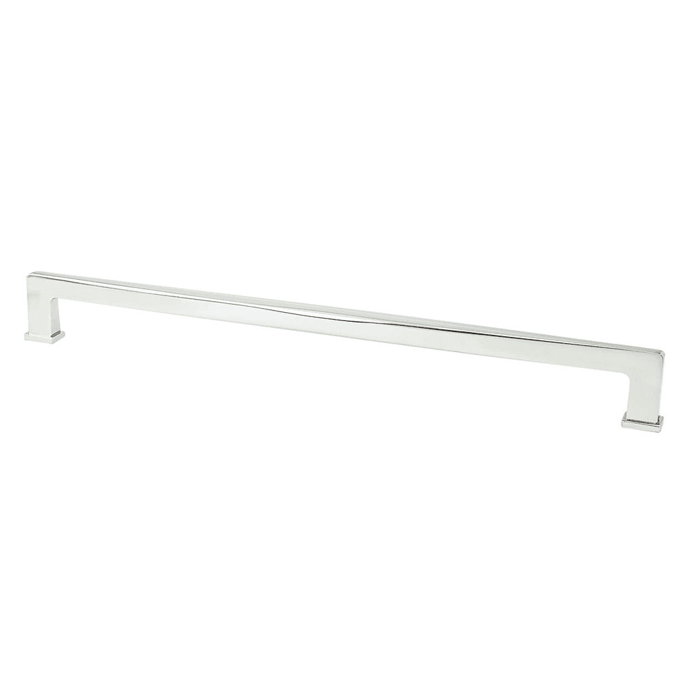 Subtle Surge Polished Nickel Appliance Pull, 18"