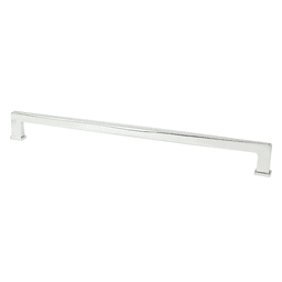 Subtle Surge Polished Nickel Appliance Pull, 18"