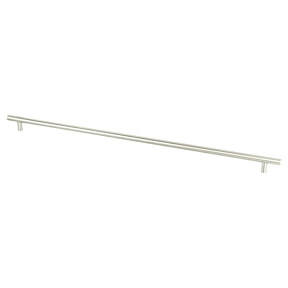 Brushed Nickel Tempo T-Bar Pull, 21-13/32" - Berenson Hardware