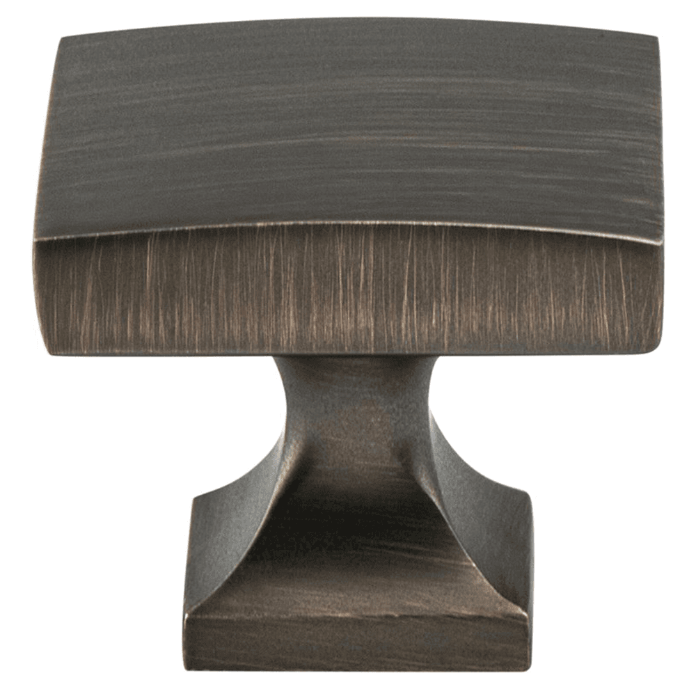 1-3/8" Epoch Edge Square Knob in Verona Bronze by Berenson Hardware