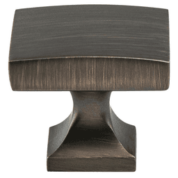 1-3/8" Epoch Edge Square Knob in Verona Bronze by Berenson Hardware