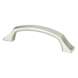 Brushed Nickel Epoch Edge Handle Pull, 96mm size