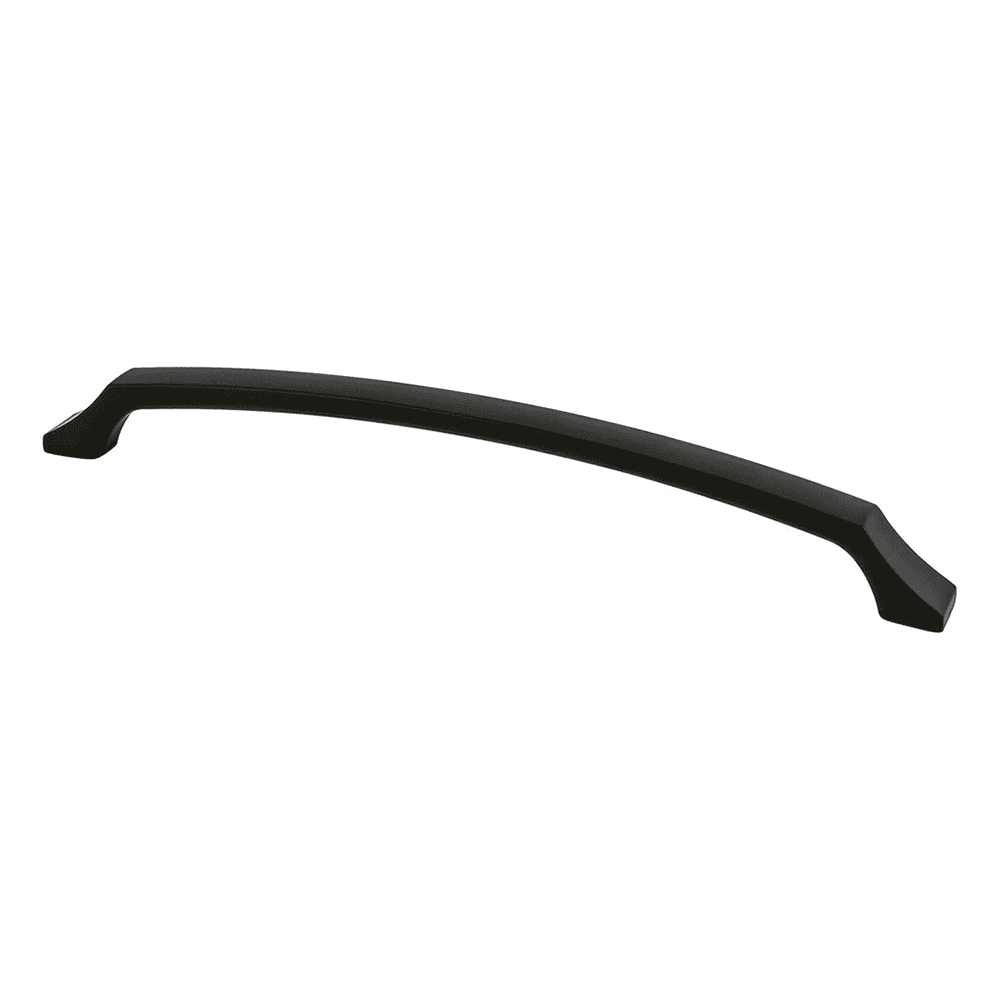 224mm Matte Black Epoch Edge Appliance Pull from Berenson Hardware Collection