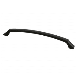 224mm Matte Black Epoch Edge Appliance Pull from Berenson Hardware Collection
