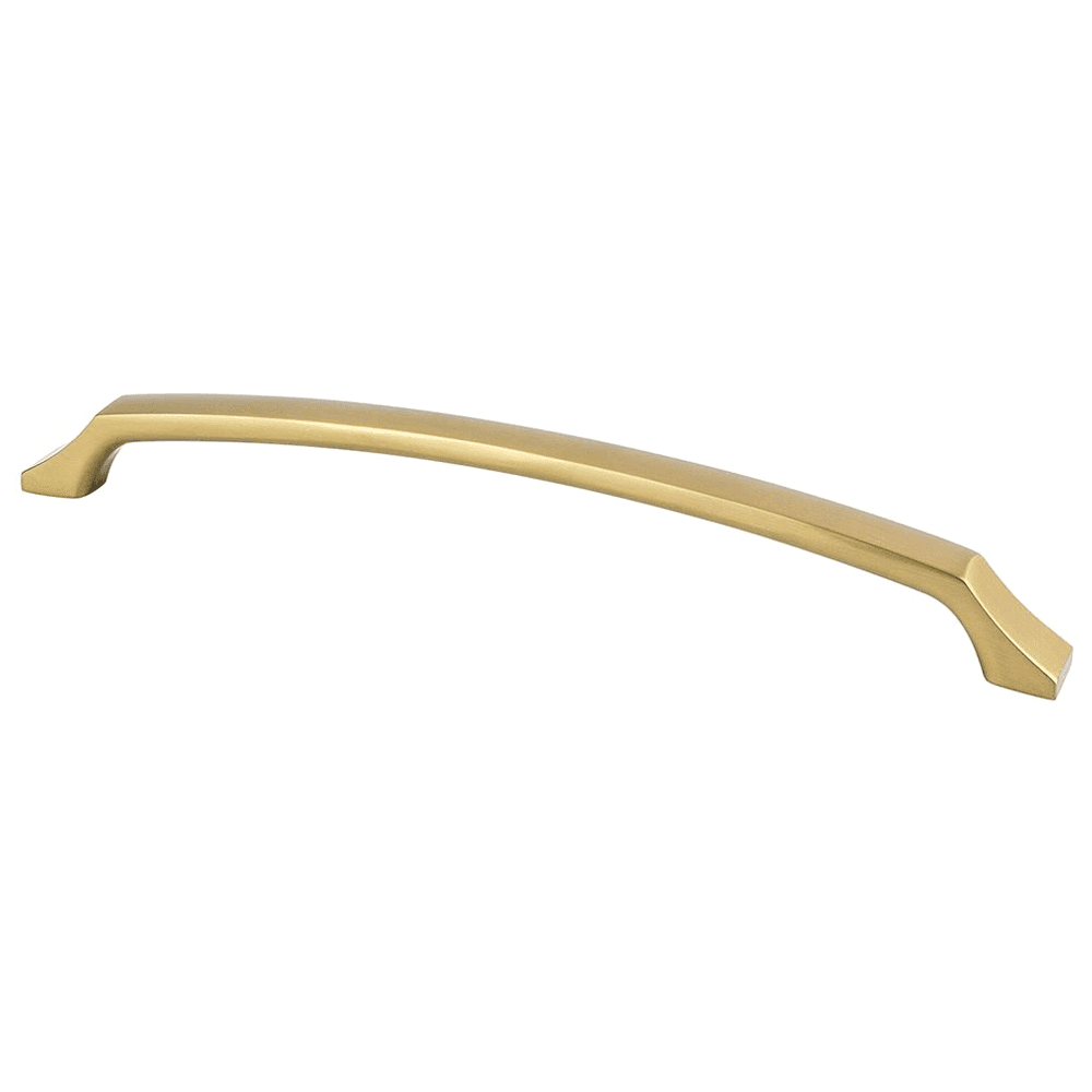 224mm Epoch Edge Appliance Pull in Modern Brushed Gold by Berenson Hardware