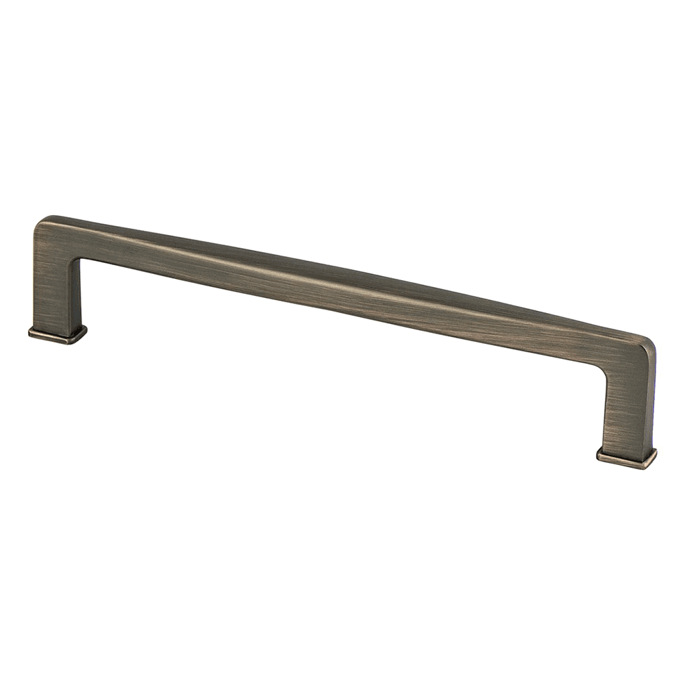 160mm Verona Bronze Pull from the Subtle Surge Collection by Berenson Hardware