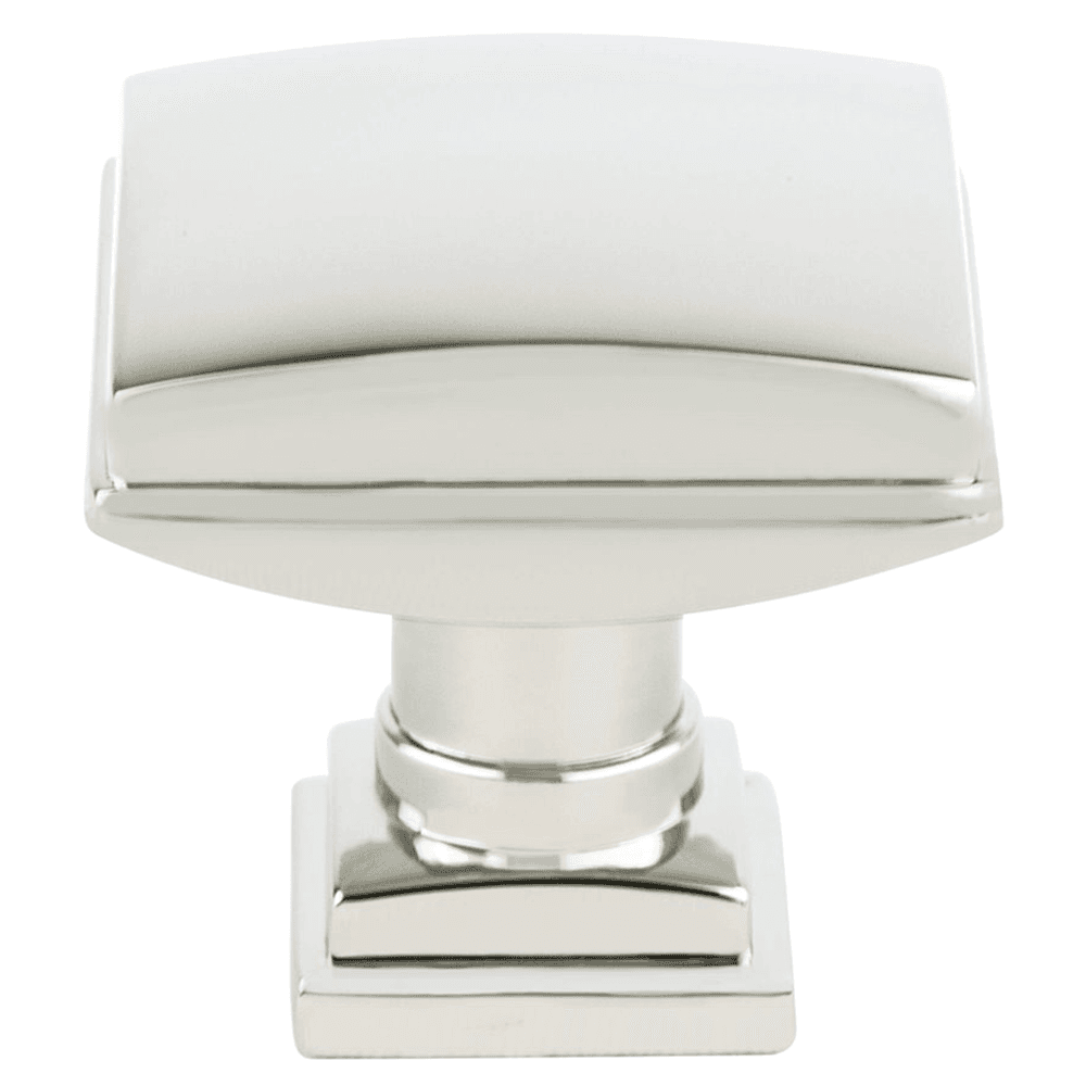 Polished Nickel Square Knob - Berenson Hardware